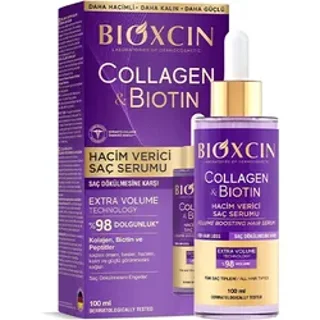 _ سرم موی حجم‌دهنده و ضخیم‌کننده بیوکسین مدل COLLAGEN & BIOTIN